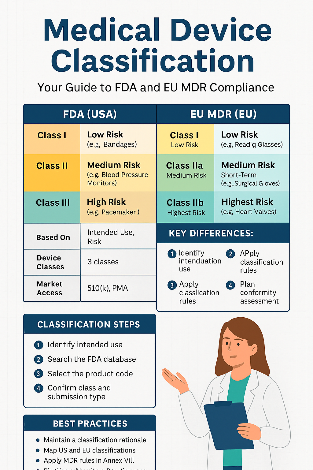 17. EU MDR and FDA : Mastering Medical Device Classification for Global ...